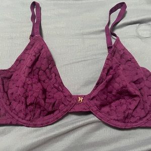 Lace wireless bra